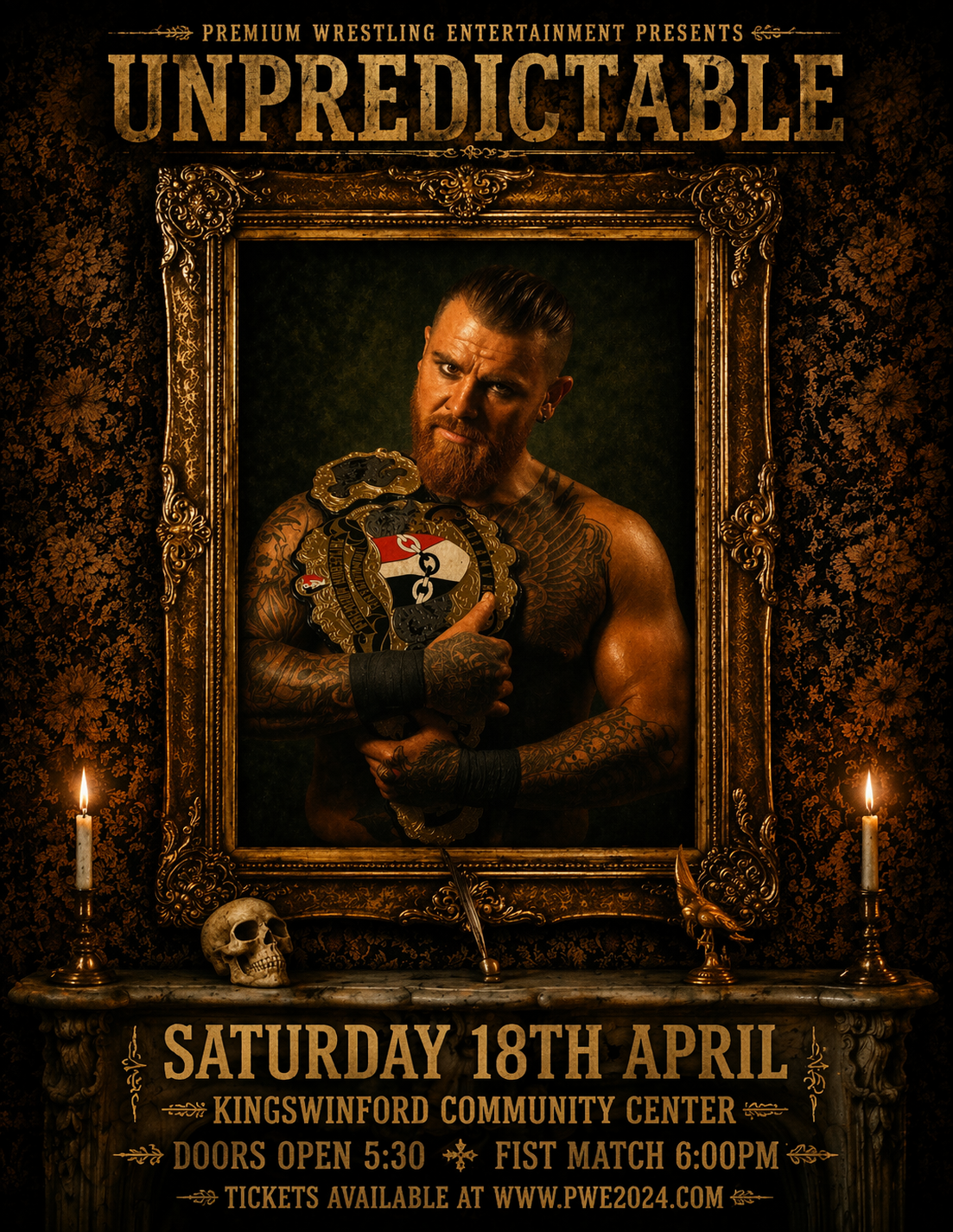 PWE: Unpredictable poster